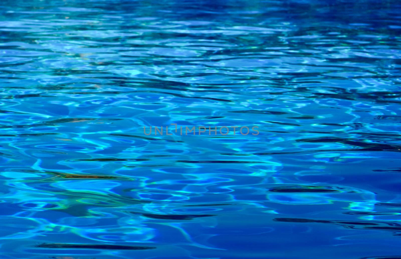 Water ripples at swimming pool background