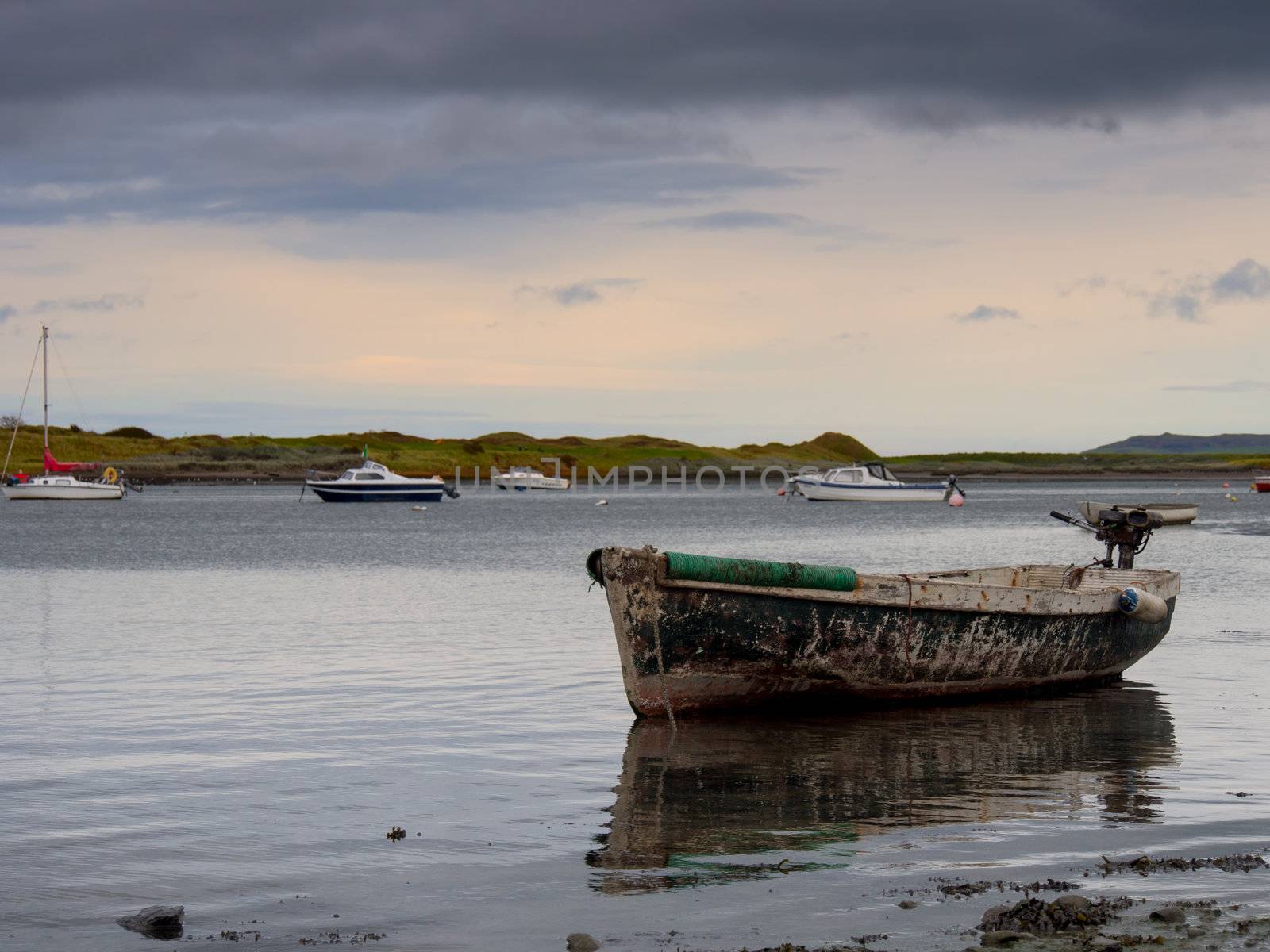 Malahide harbor. Ireland by liseykina