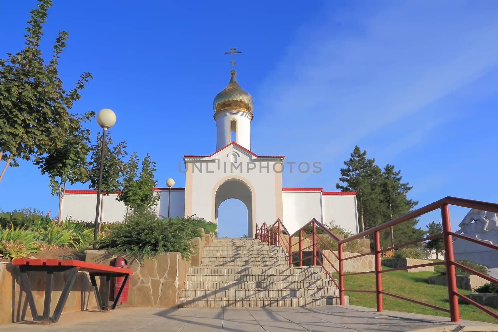 Image of cossack village in South Russia