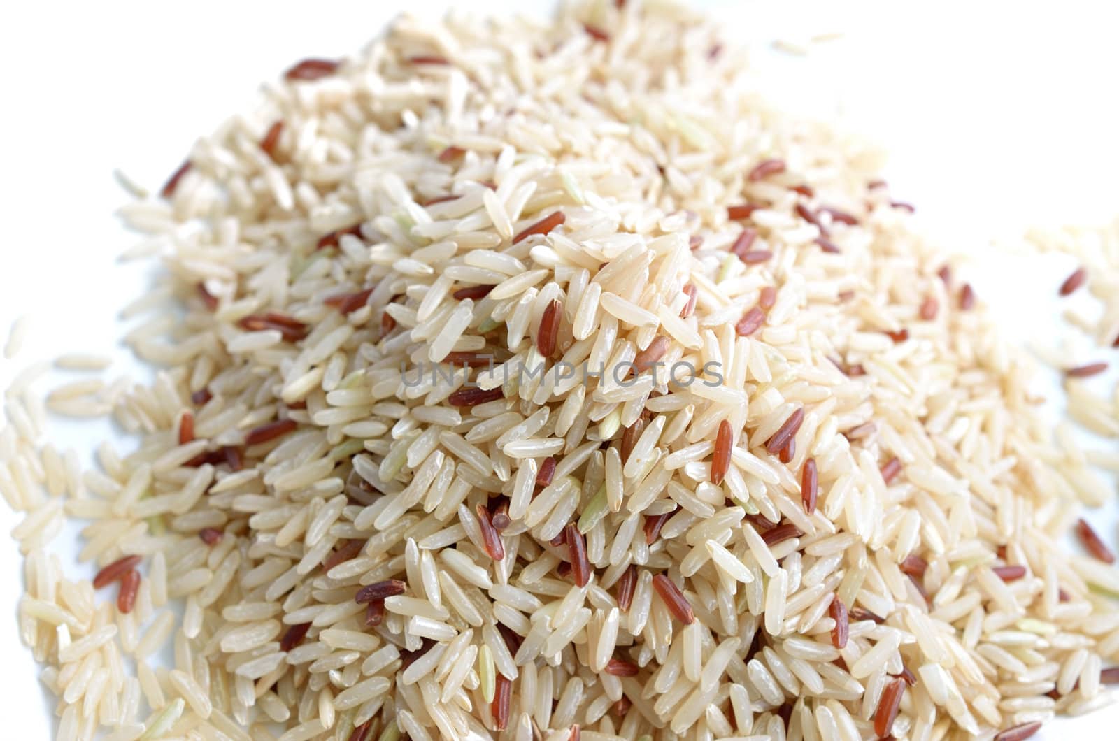 Mix brown rice