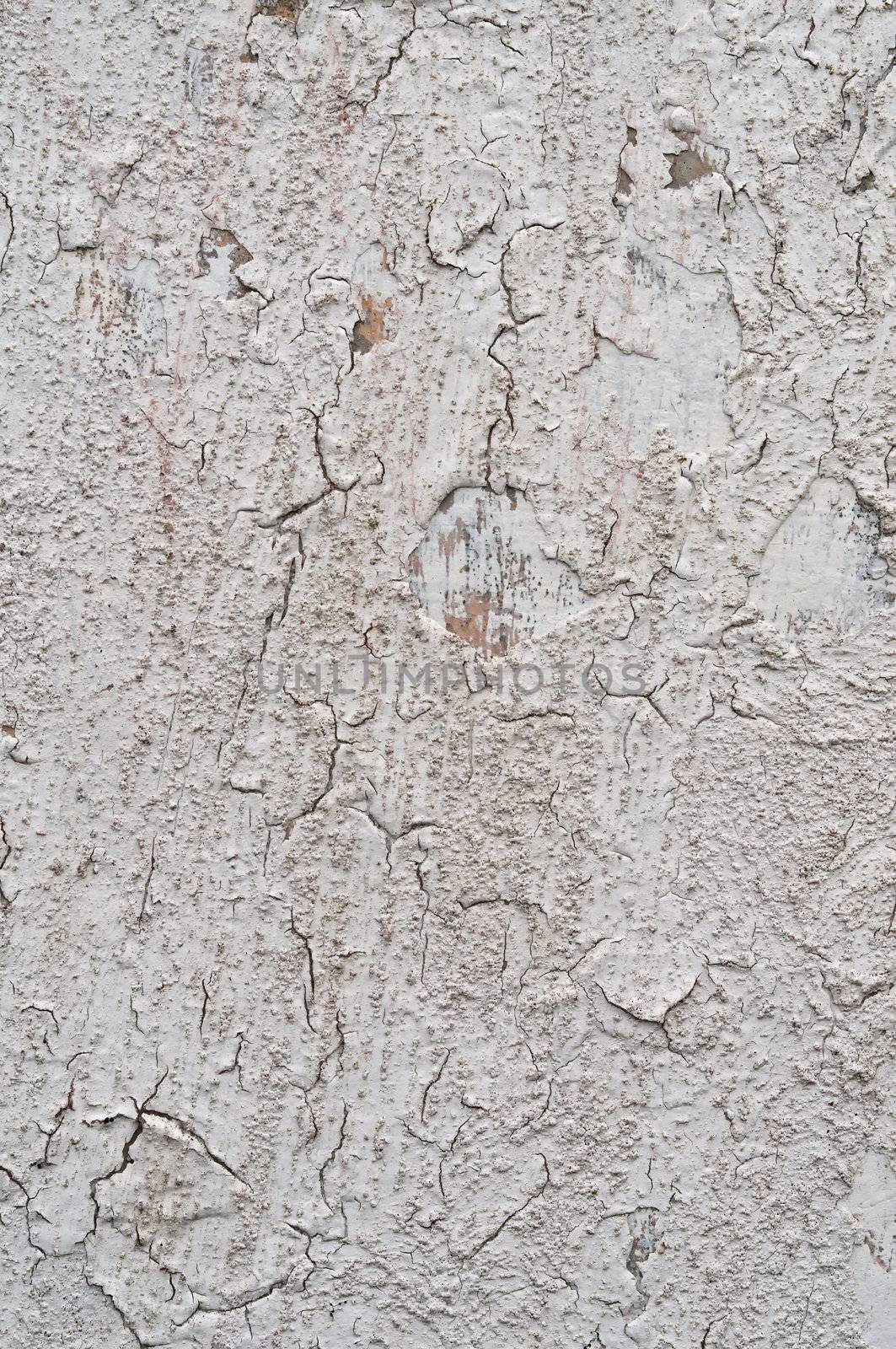 Weathered surface of a building wall as grunge grey background