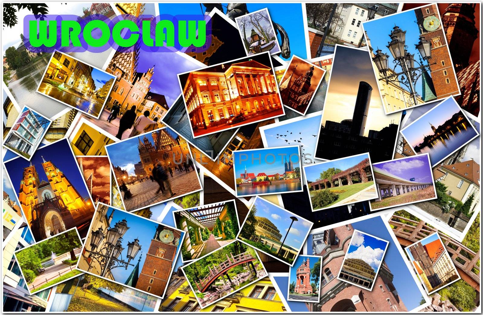 European city in collage by andromeda13