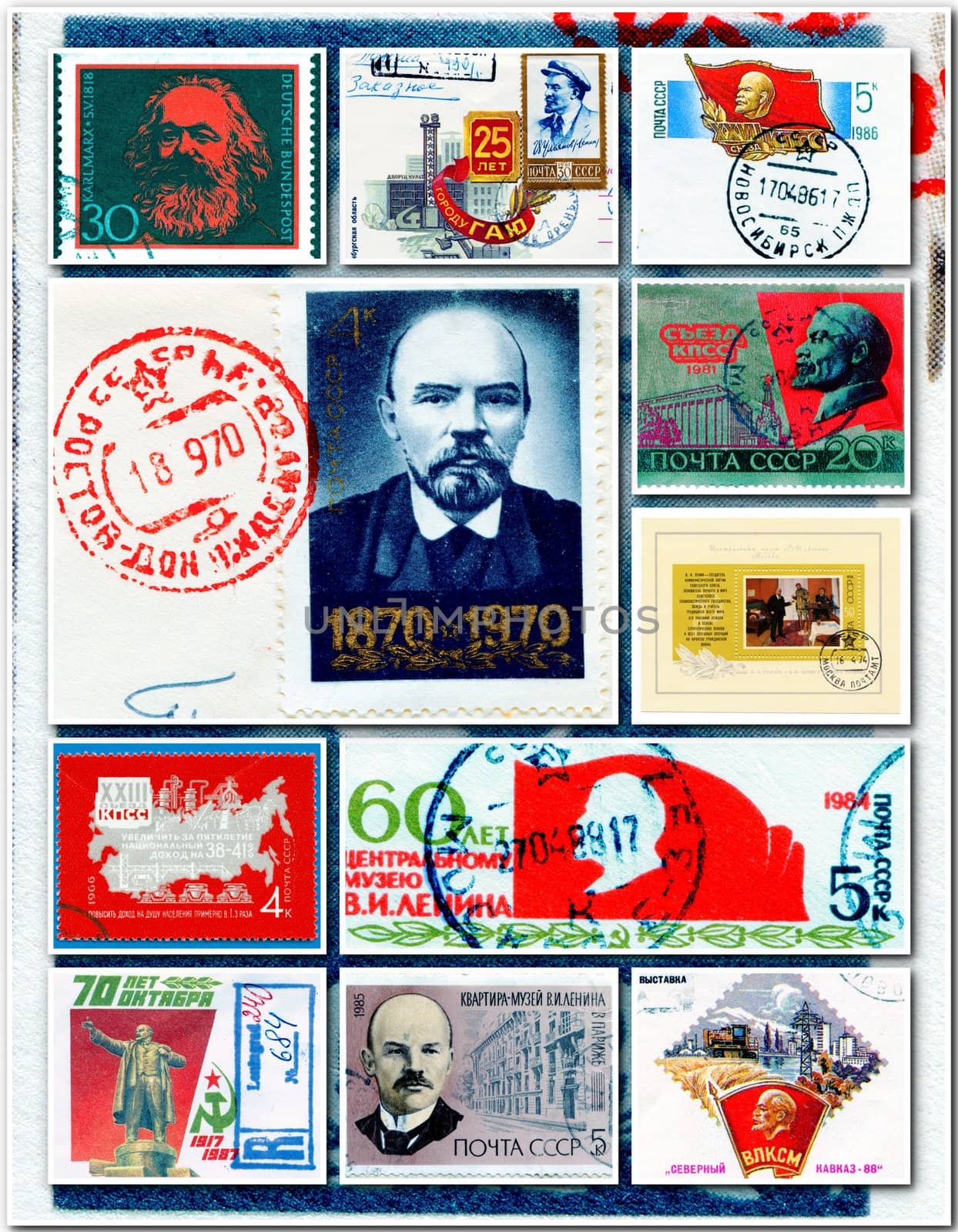 communists collage