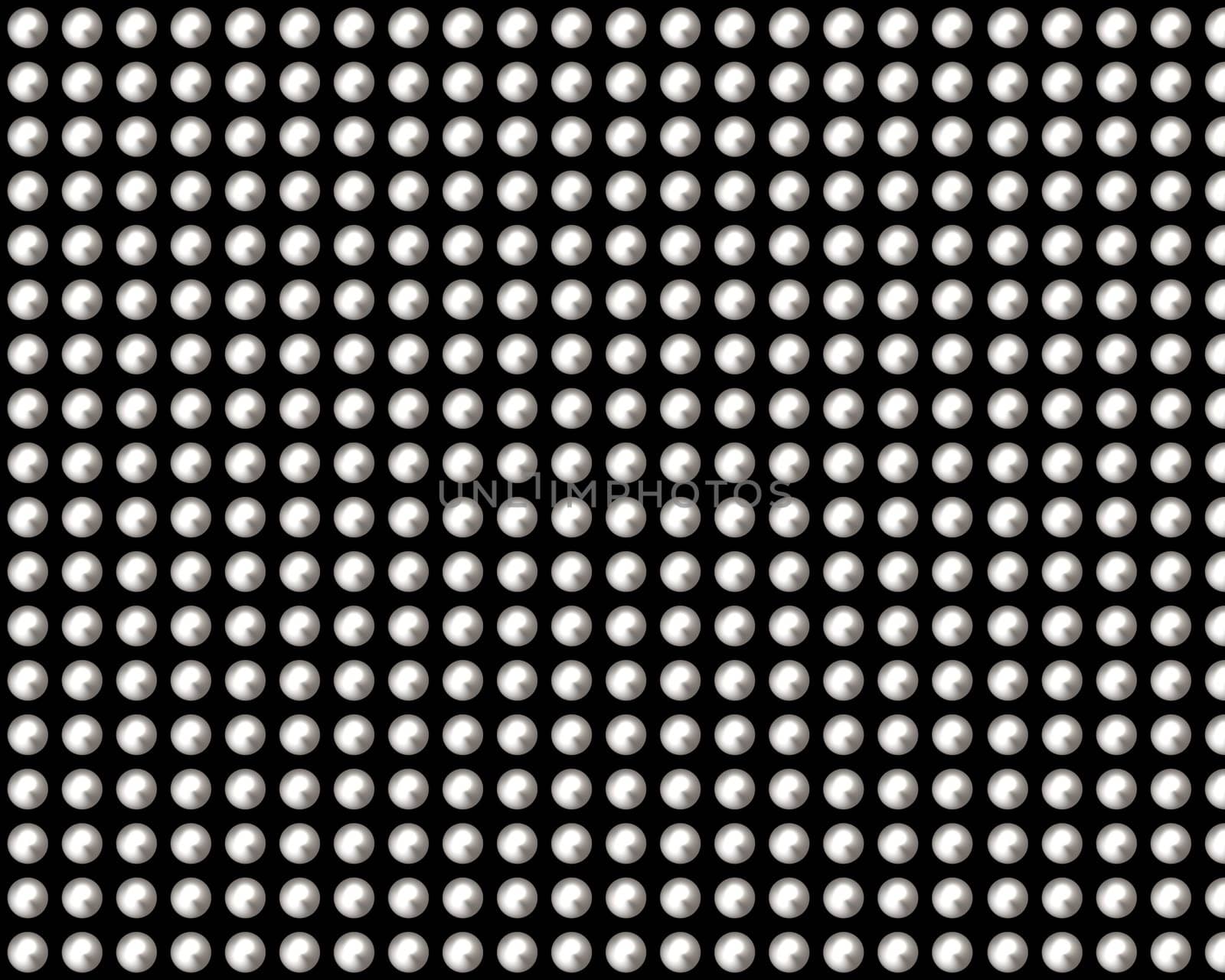 matrix space - abstract background made up of balls