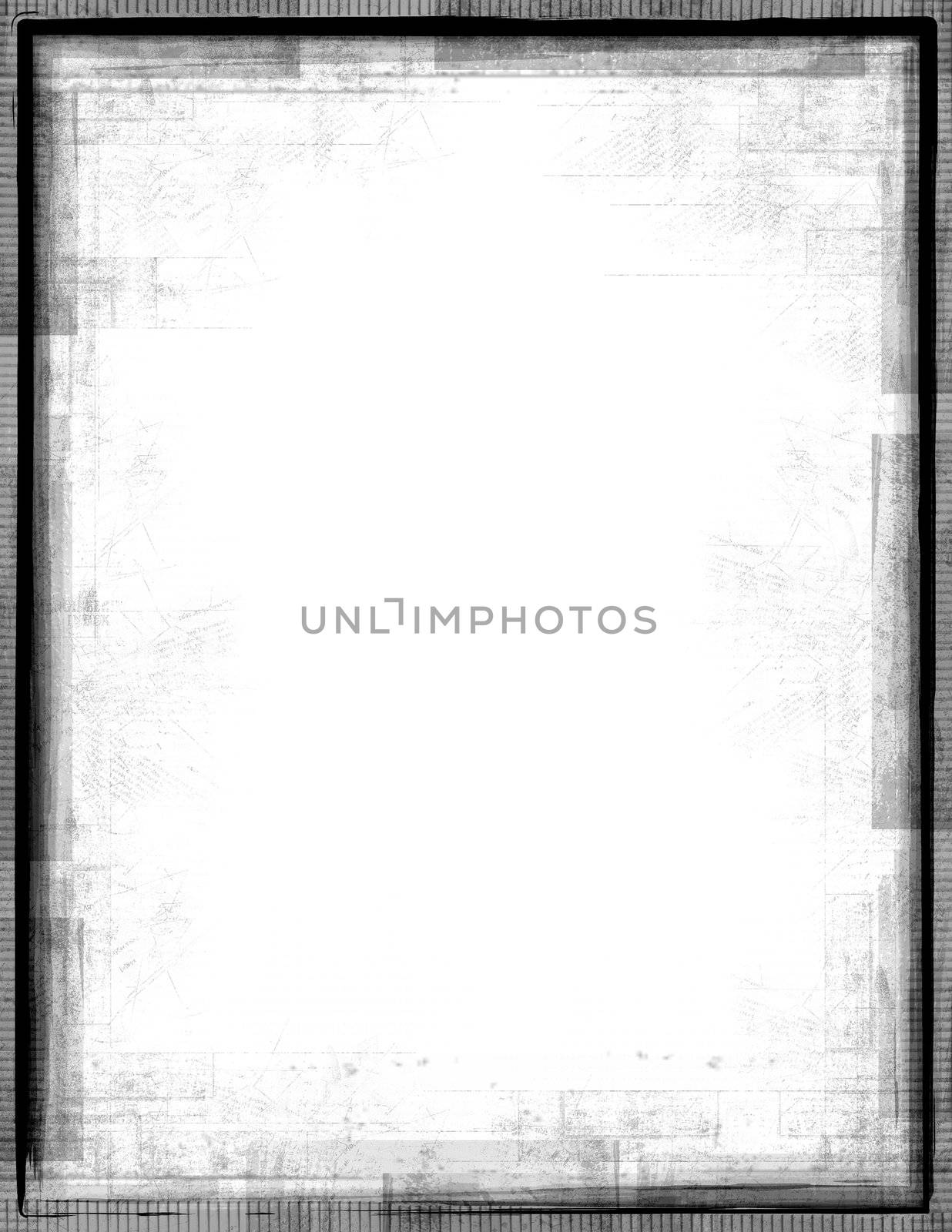 Black and White Grunge Frame