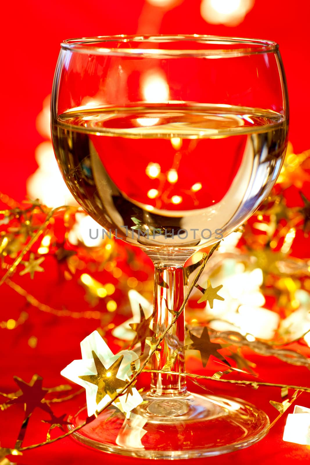 Wineglass with decoration by naumoid