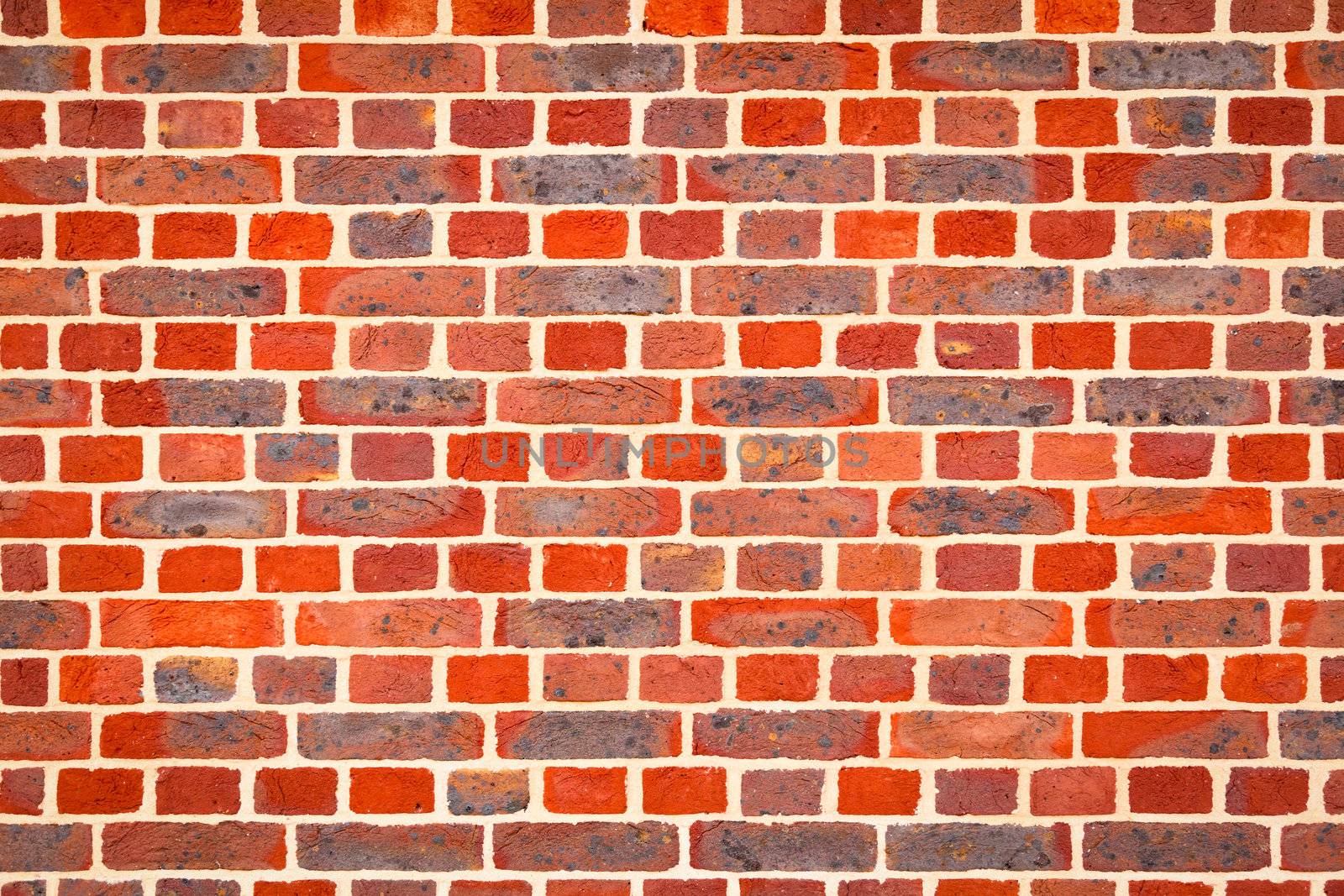 Red victorian brick wall background