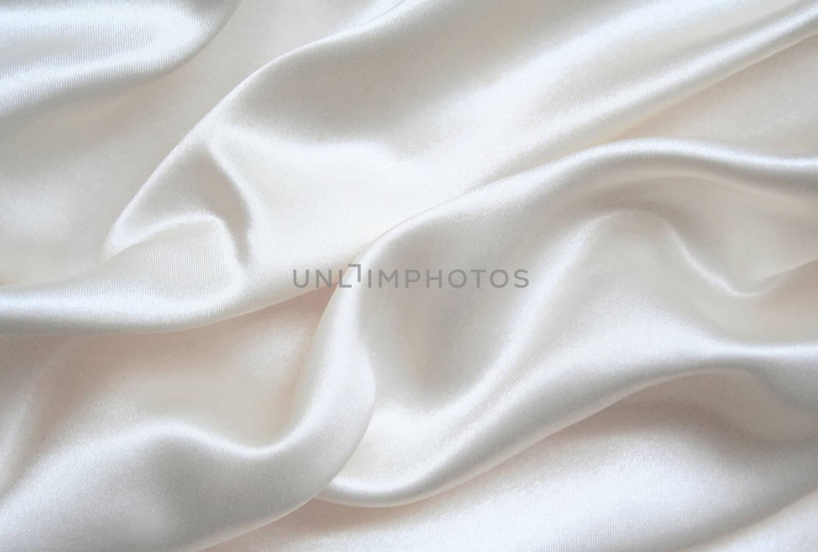 Smooth elegant white silk as background  by oxanatravel