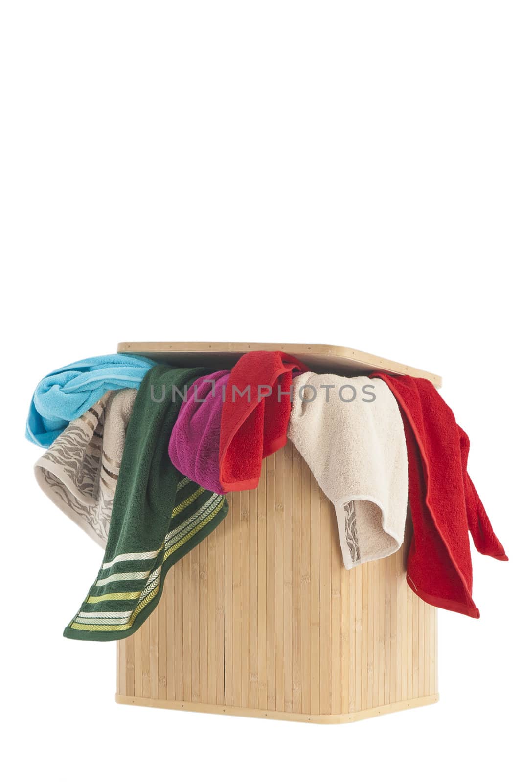 Laundry Basket and towels by VictorO