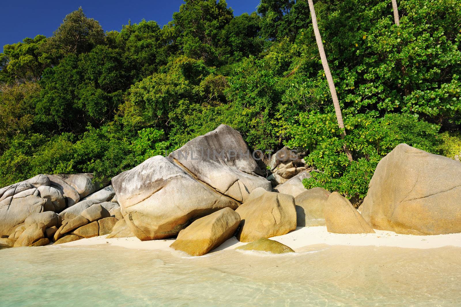 Beautiful beach at Perhentian islands, Malaysia