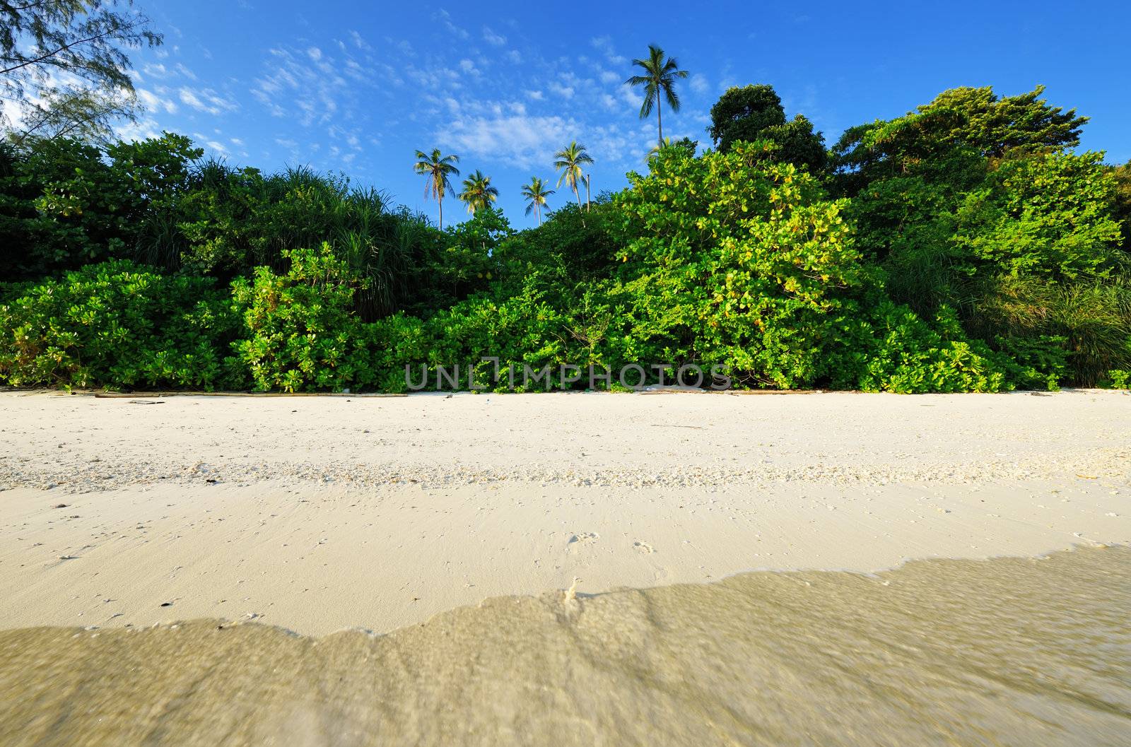Beautiful beach at Perhentian islands, Malaysia
