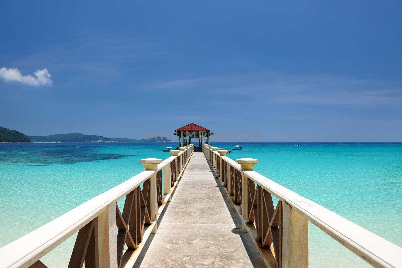 Beautiful beach at Perhentian islands, Malaysia