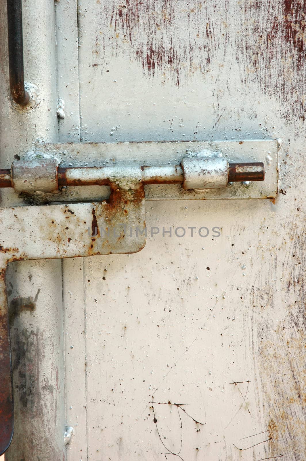 iron door latch