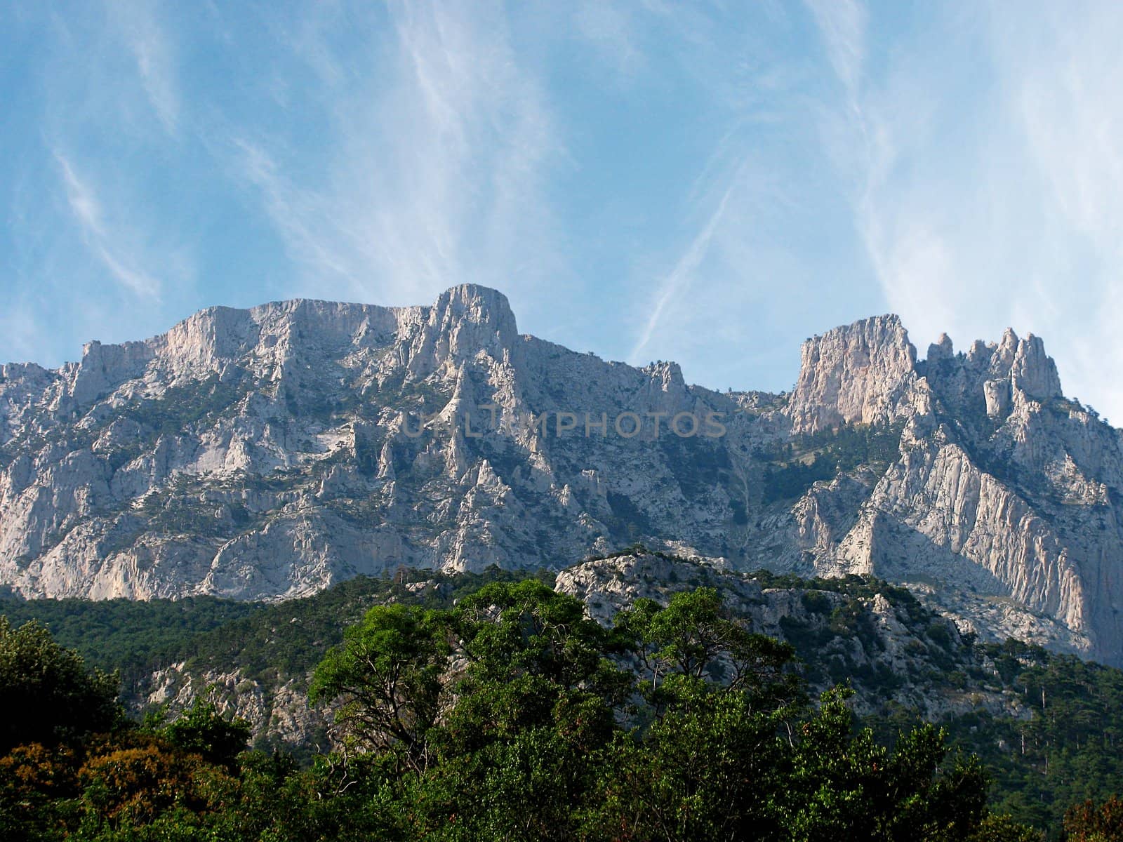 Crimean mountains