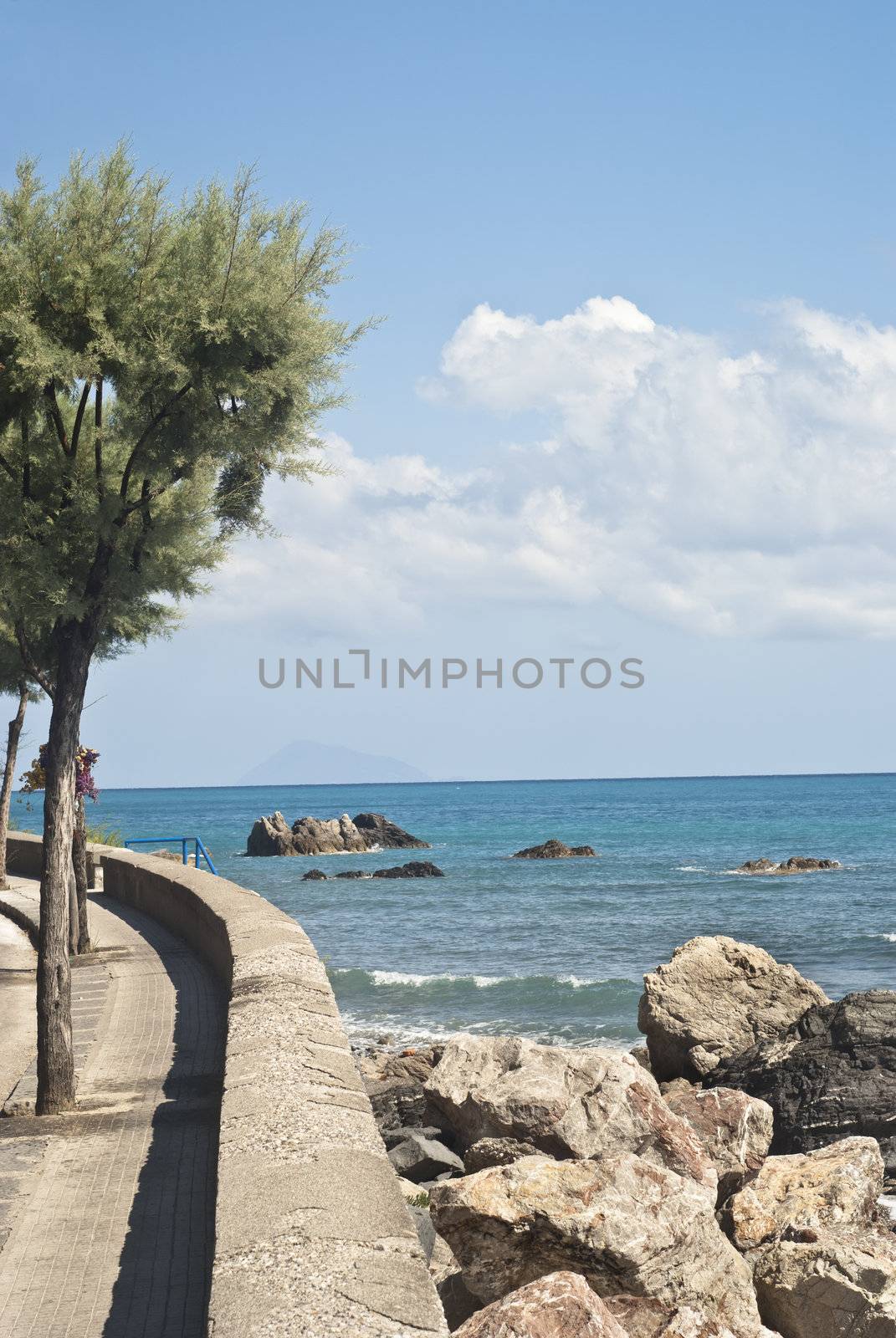 Brolo beach, Messina, Sicily by gandolfocannatella