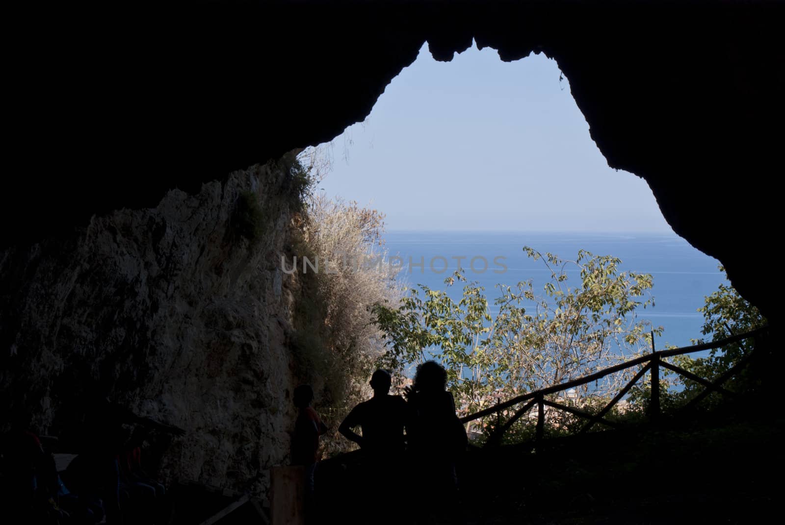 San Teodoro Cave, Acquedolci, Sicily. Here were found the fossil remains of the first woman in Sicily, which was given the name of Thea (from the Latin Theodora) to connect to the cave