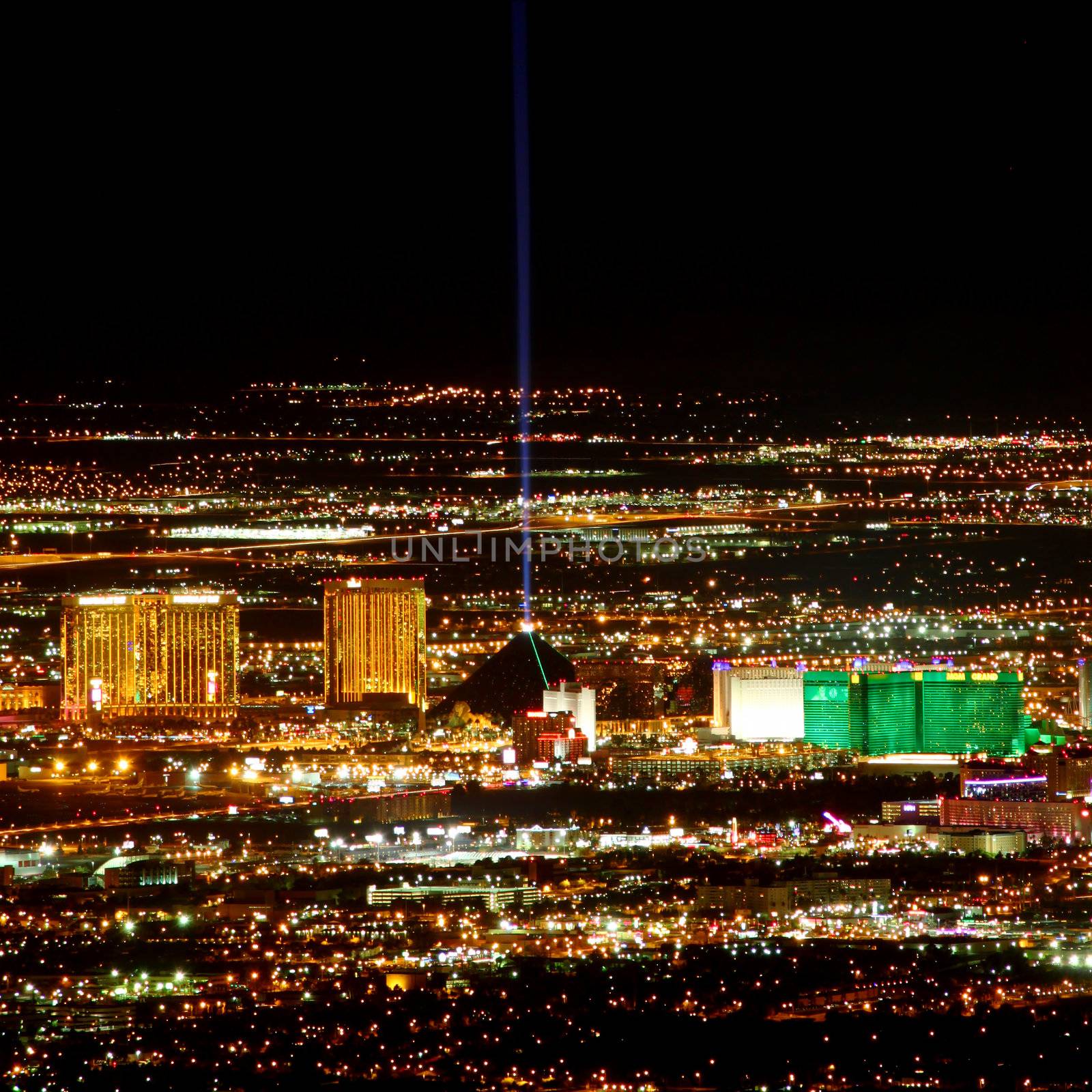 Las Vegas Strip South End by Wirepec