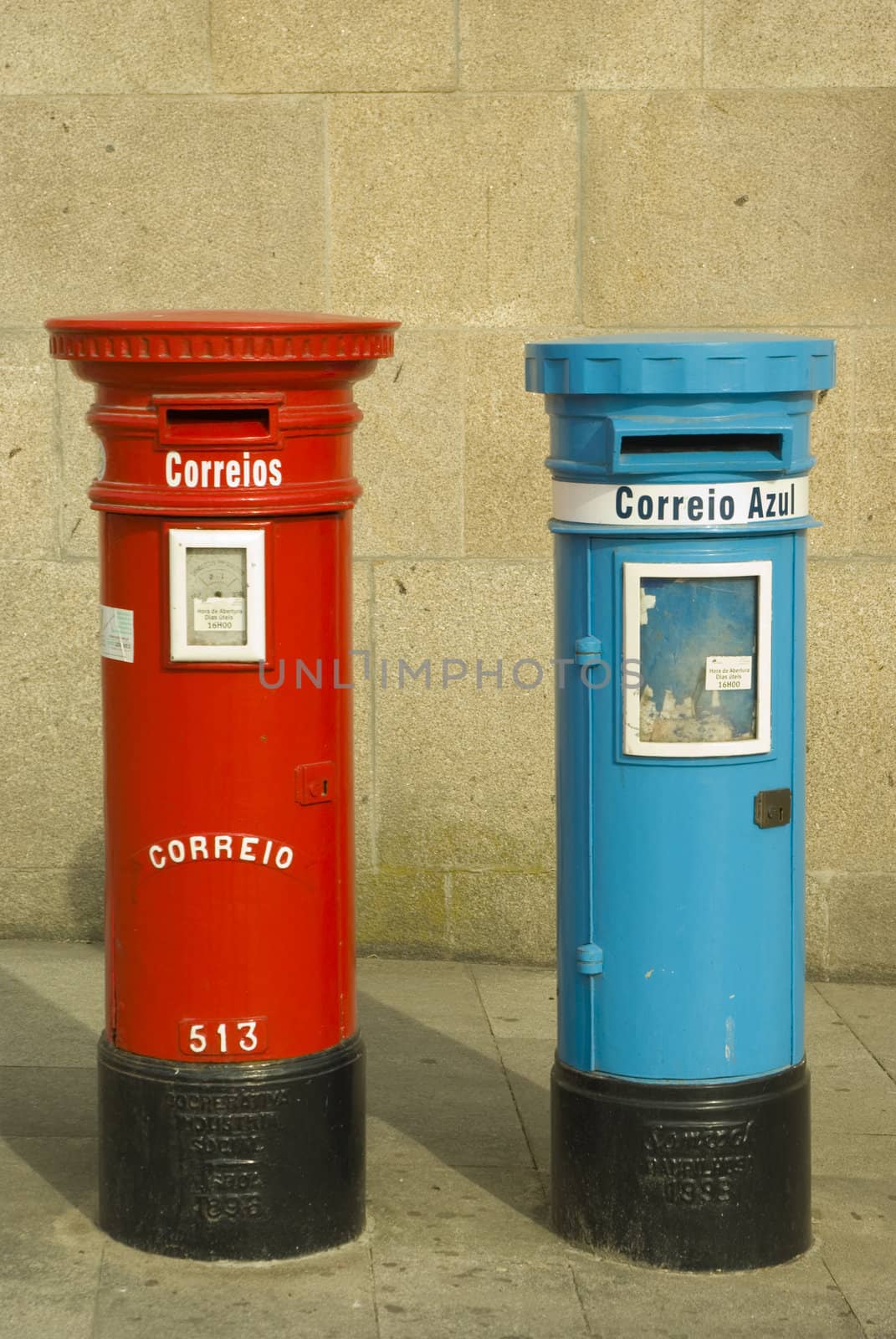 Mailboxes in Portugal