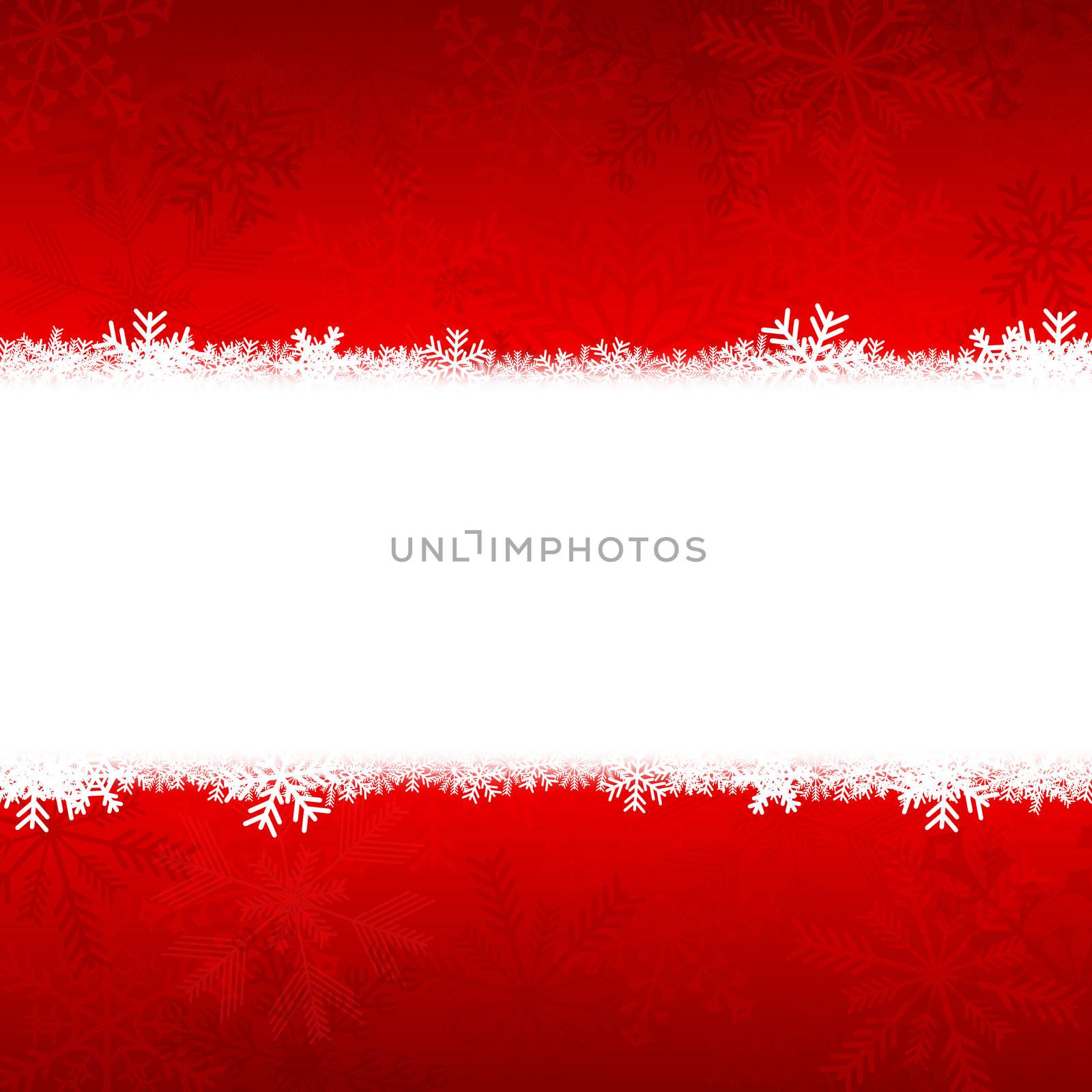 red christmas card with snowflakes red christmas card with snowflakes