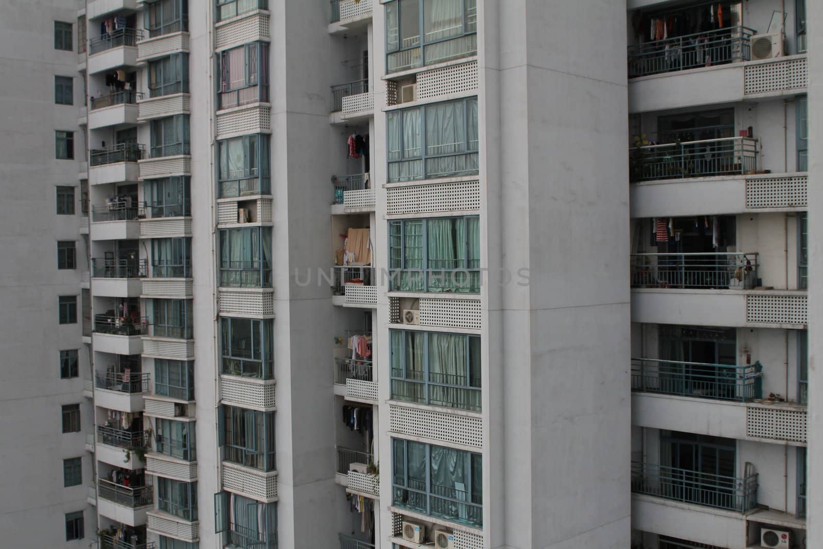 Popular houses in Guangzhou, China.
