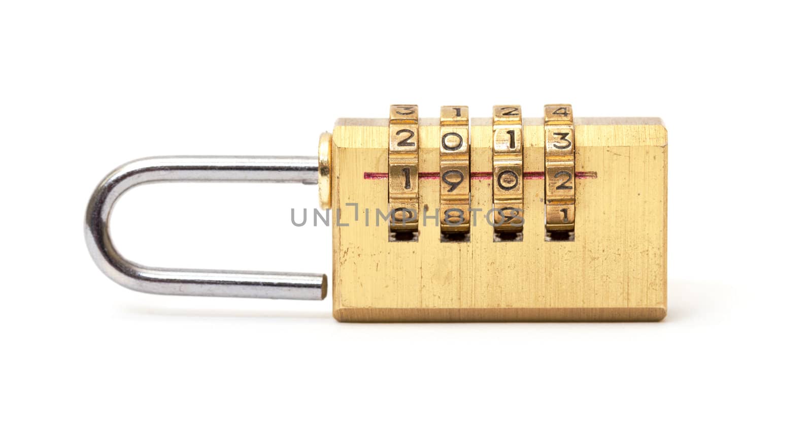 Open Combination Padlock by Discovod