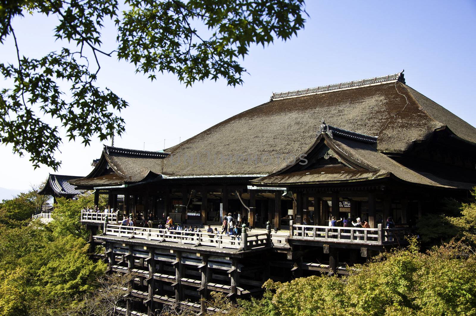 Kiyomizu Temple, Kyoto Japan  by siraanamwong