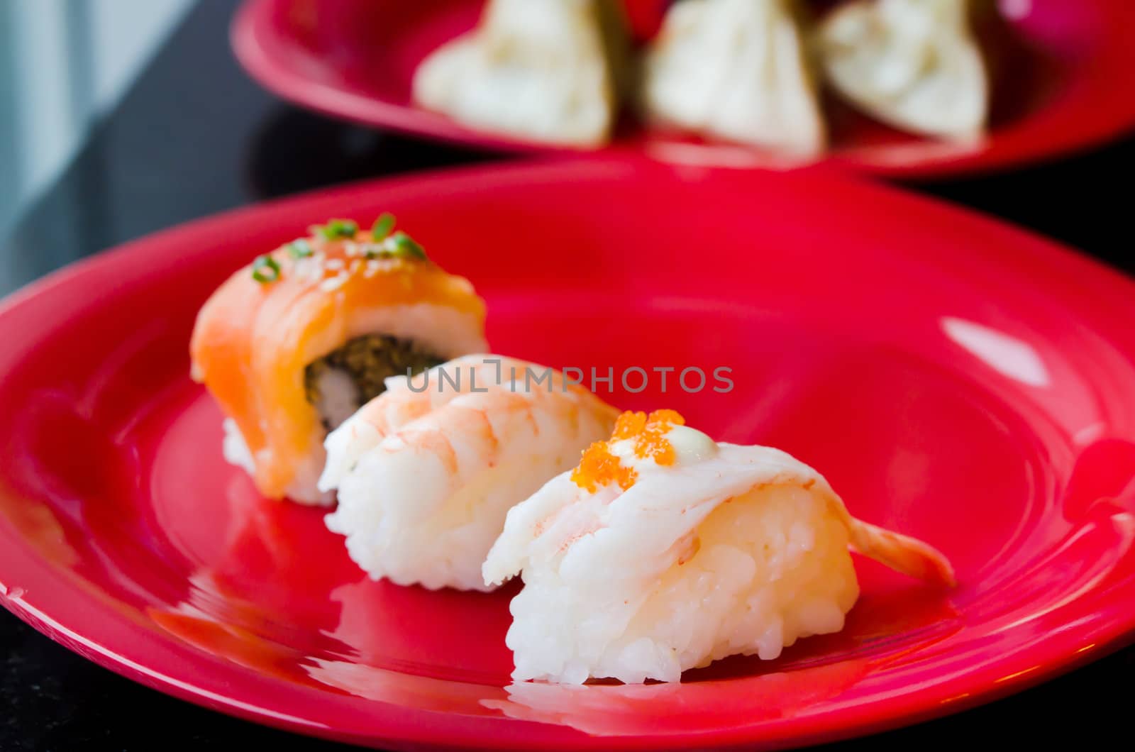 fresh sushi traditional , japanese food
