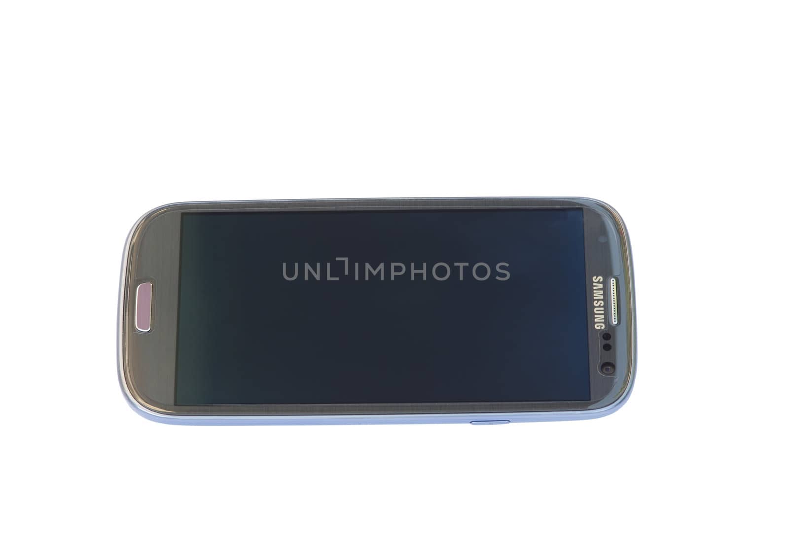 Samsung Galaxy SIII on a white background