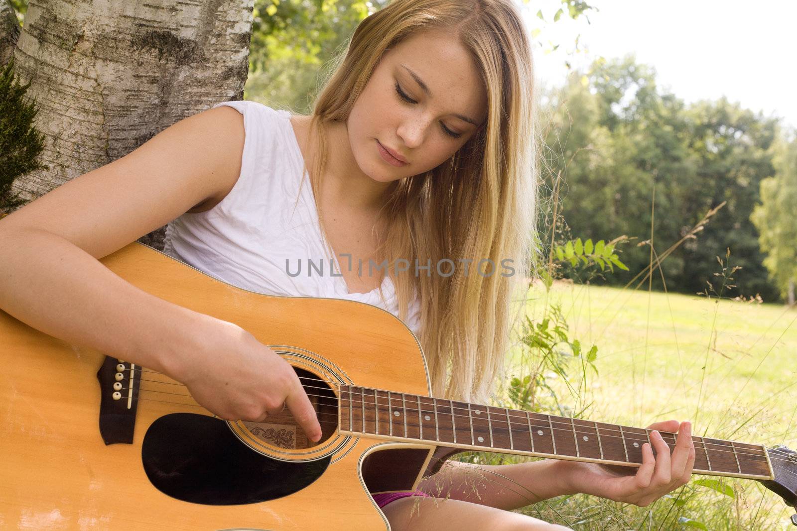play with the guitar by DNFStyle