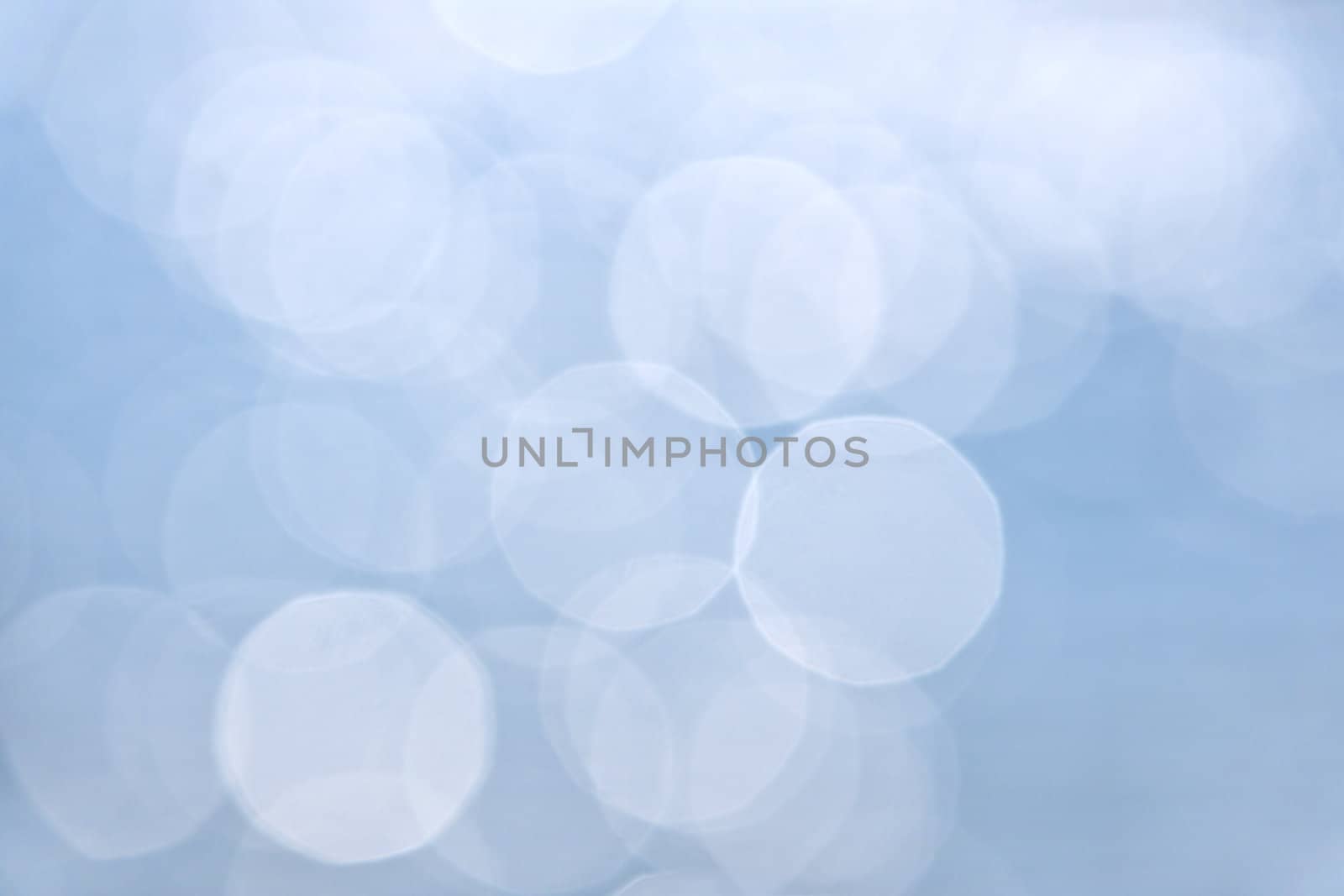 Blue bokeh background by elenathewise