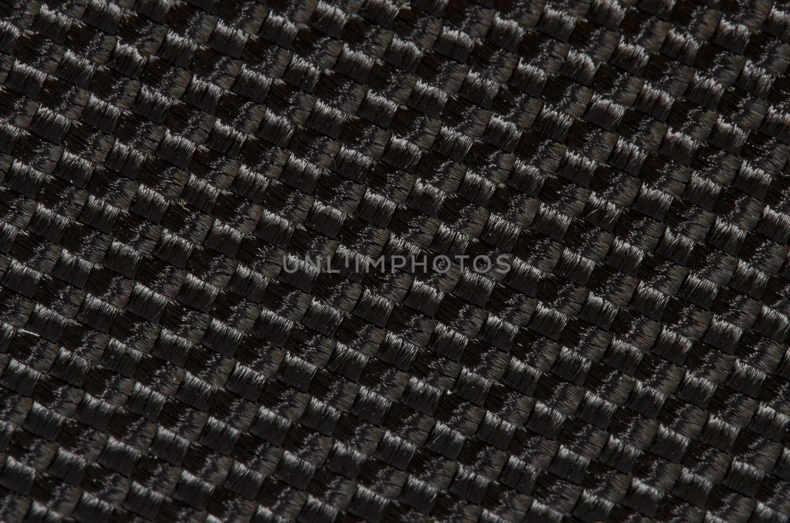 close up of black fabric made in to textured background