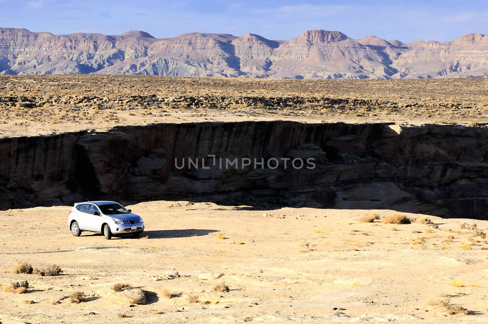 Alstrom point road trail in Glen Canyon near Page, USA