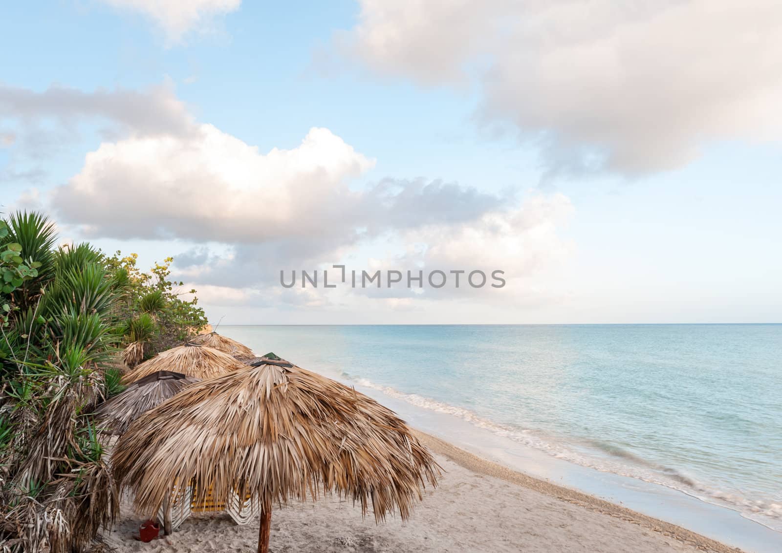 Cuban beach by Marcus