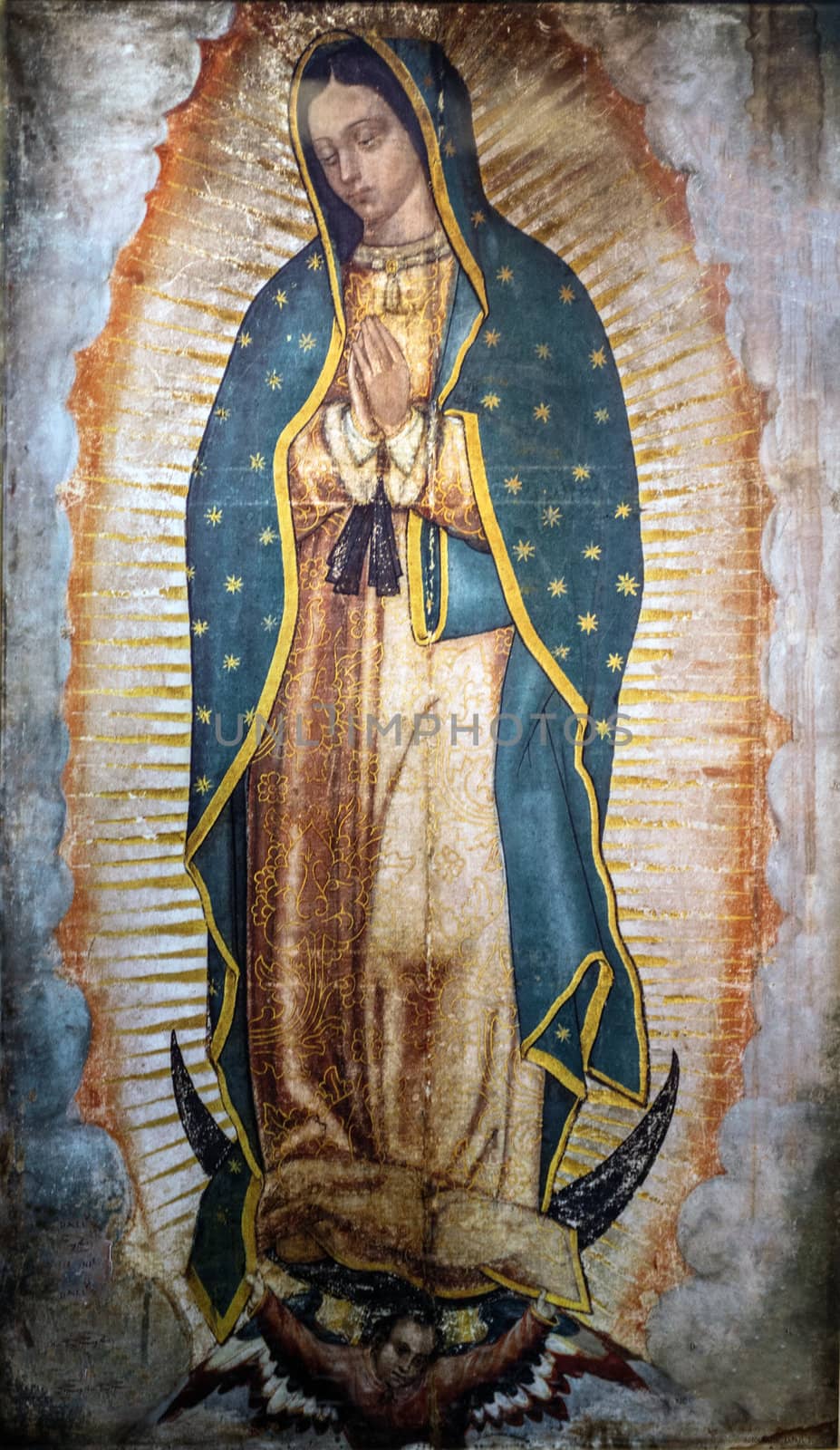 Image of Our Lady of Guadalupe in the New Basilica, Mexico by Marcus