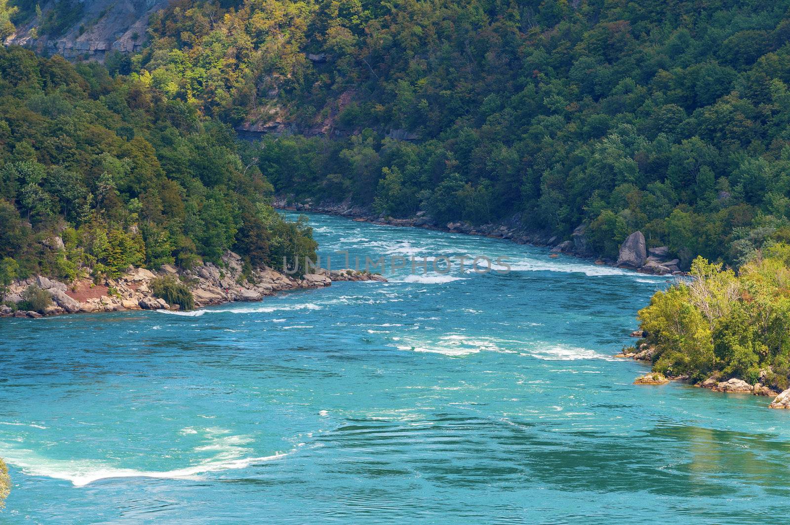 Lower Niagara river, Ontario Canada