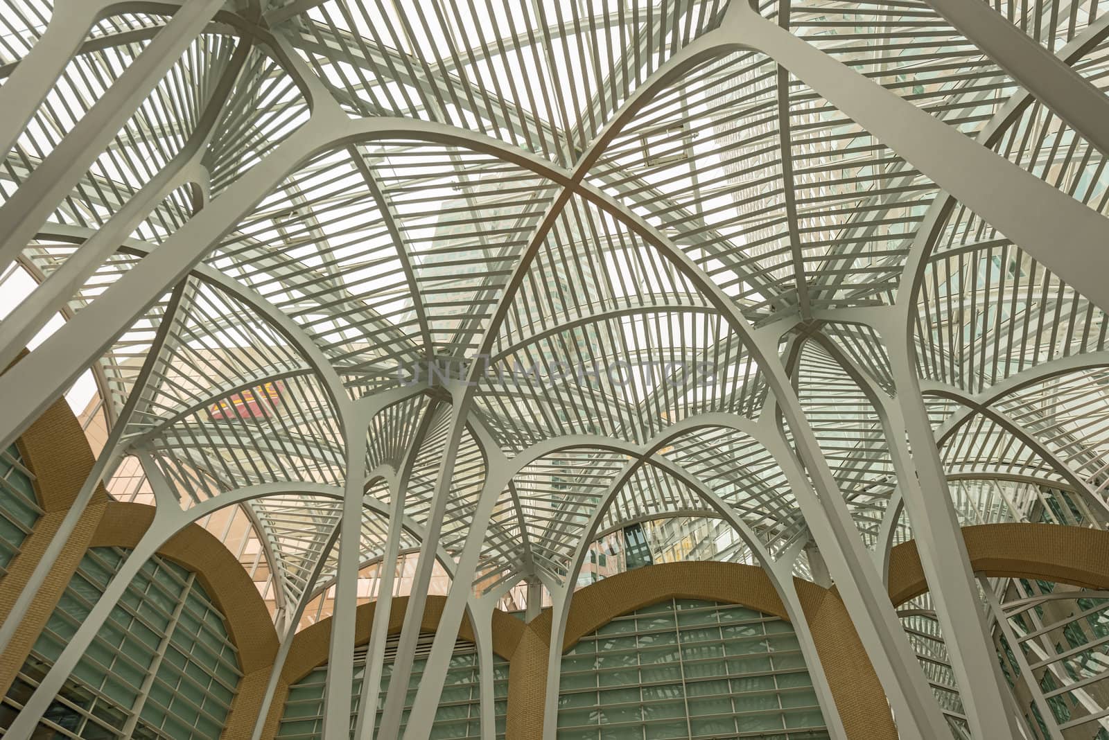 Brookfield Place (formerly BCE Place) - modern architecture in financial district, Toronto, Canada