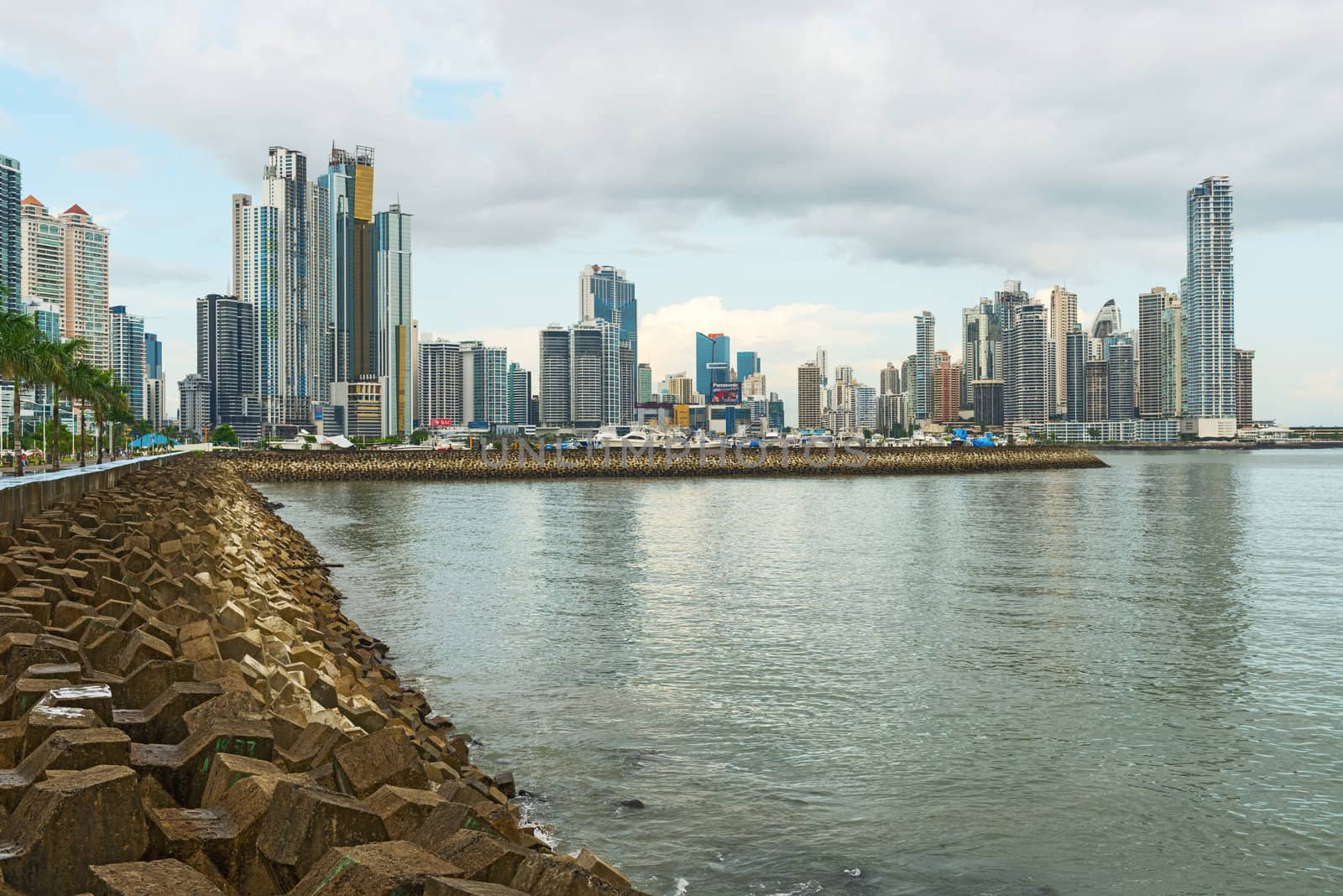 Panama city downtown skyline by Marcus