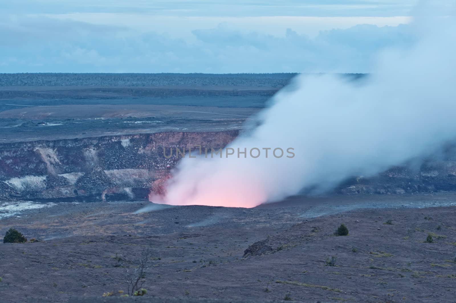 Kilauea Volcano on Big Island of Hawaii by Marcus