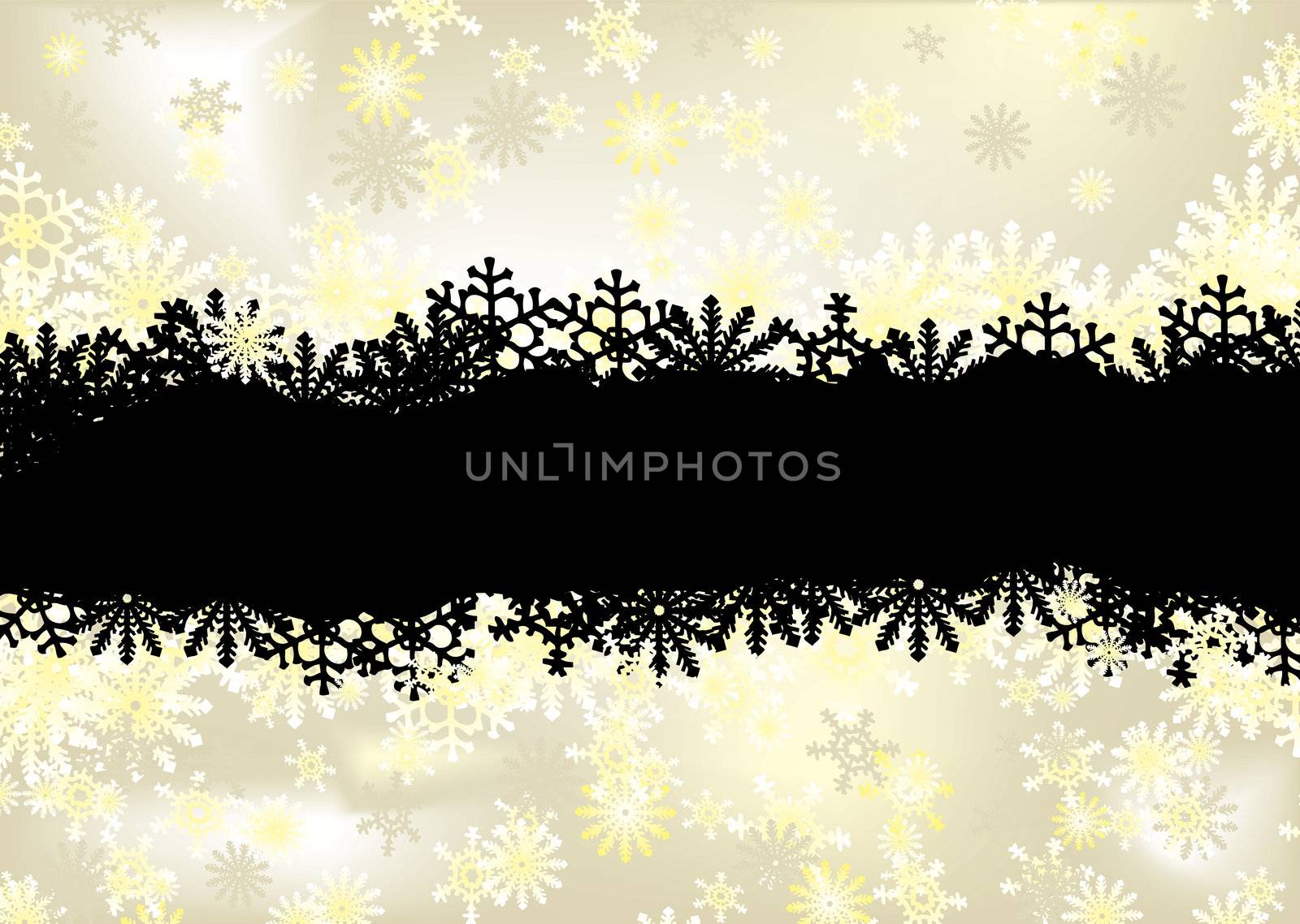 Modern classical christmas background with space for your text