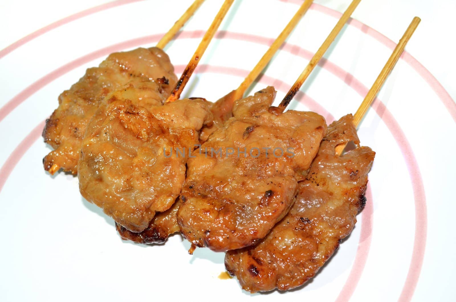 grilled pork, BBQ