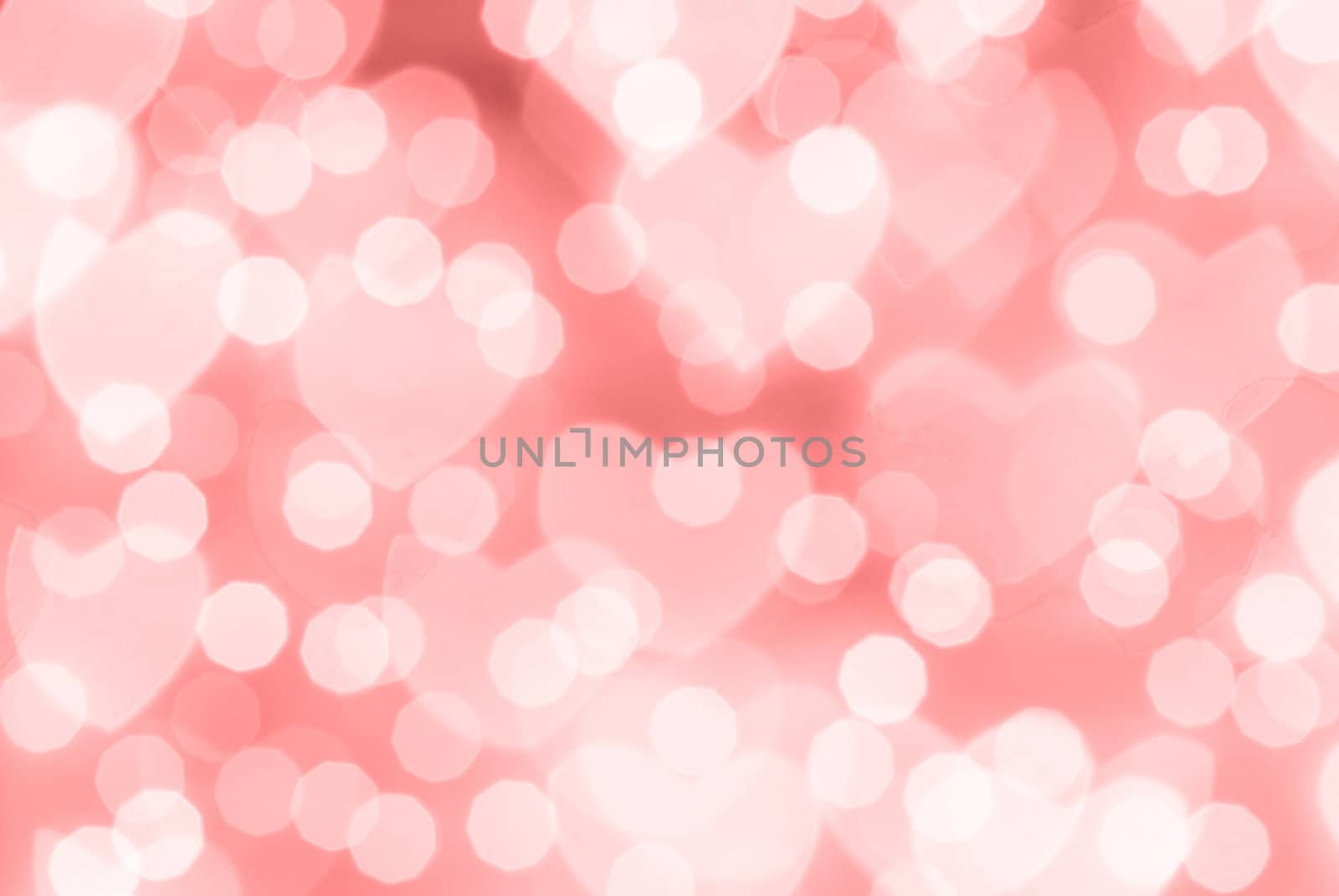 St. Valentine 's Day red bokeh background, place for text