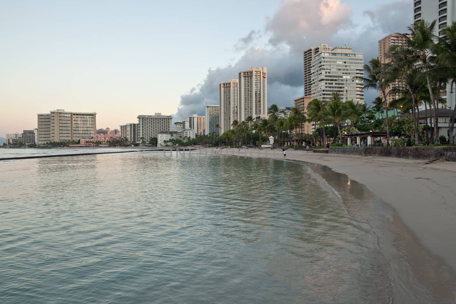 Waikiki Beach, Oahu Island Hawaii, cityscape by Marcus