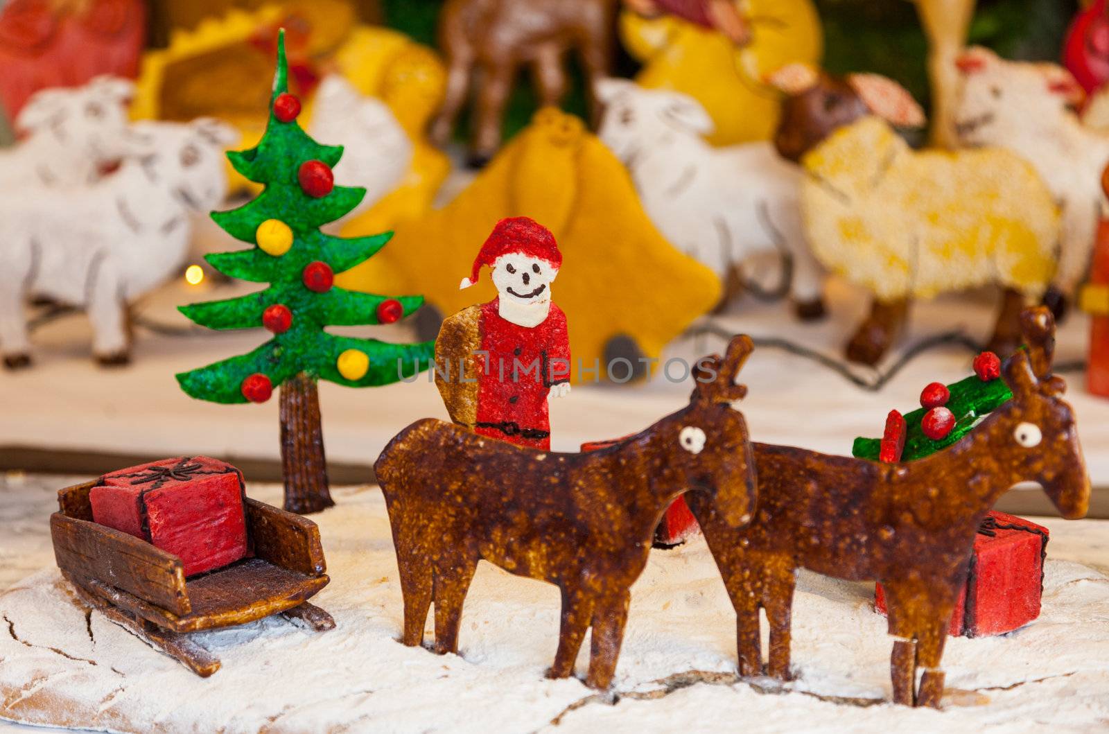 Christmas Ginger Bread Scene by RazvanPhotography