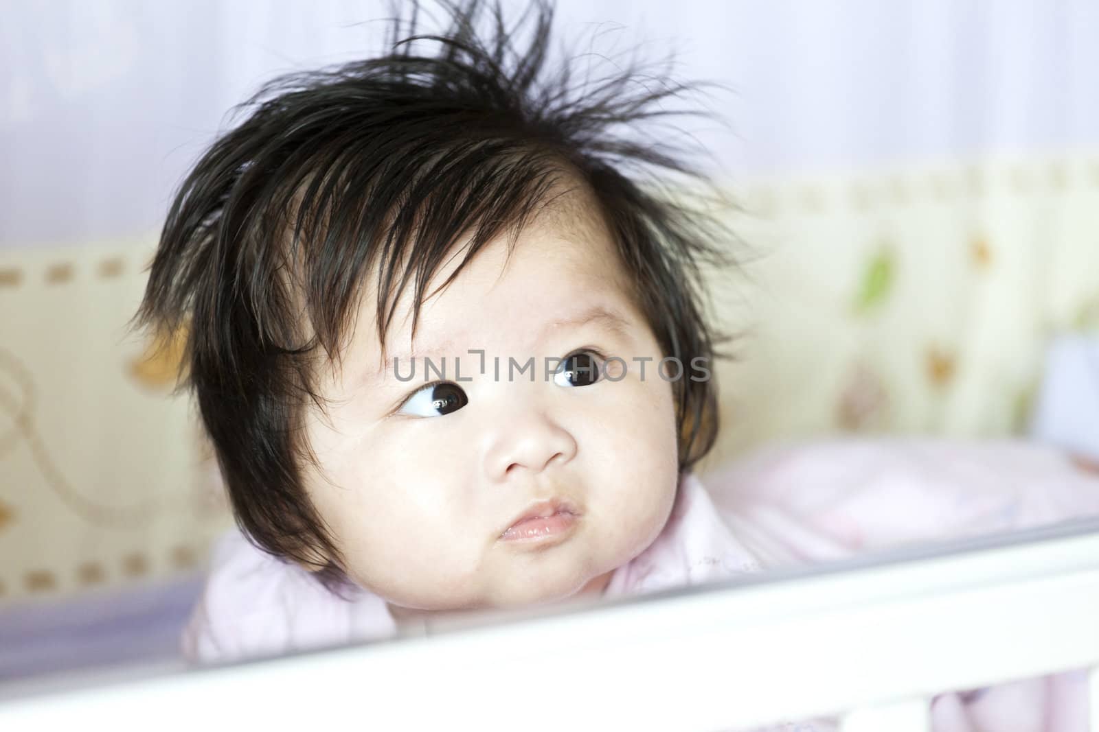 Asian baby girl at home by kawing921