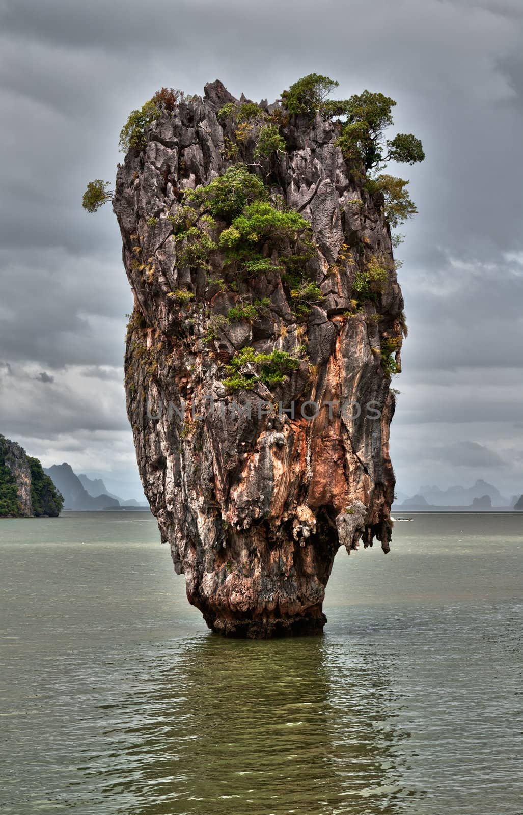 Flying James Bond Island in Thailand