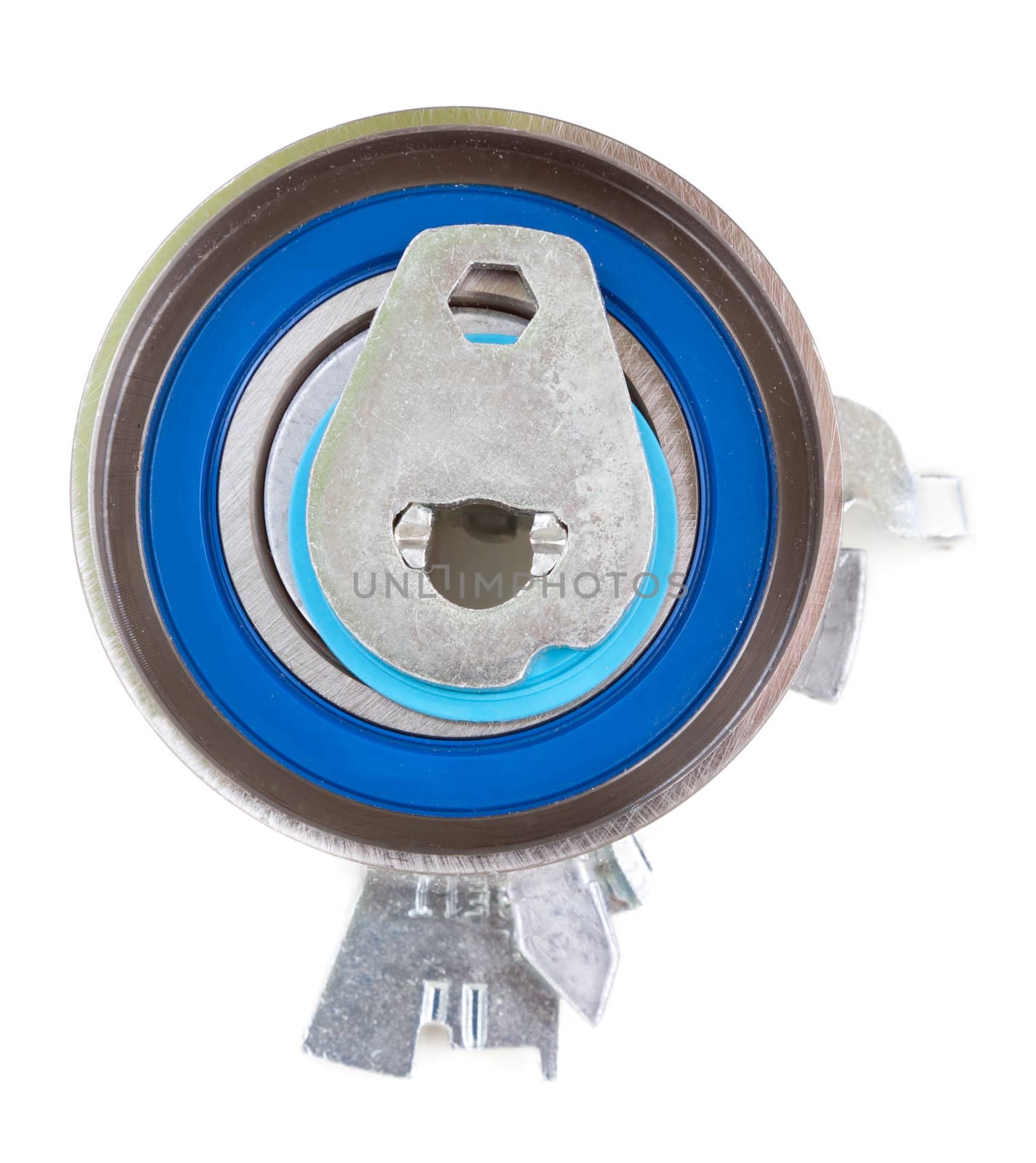 Timing tensioner, isolate on white