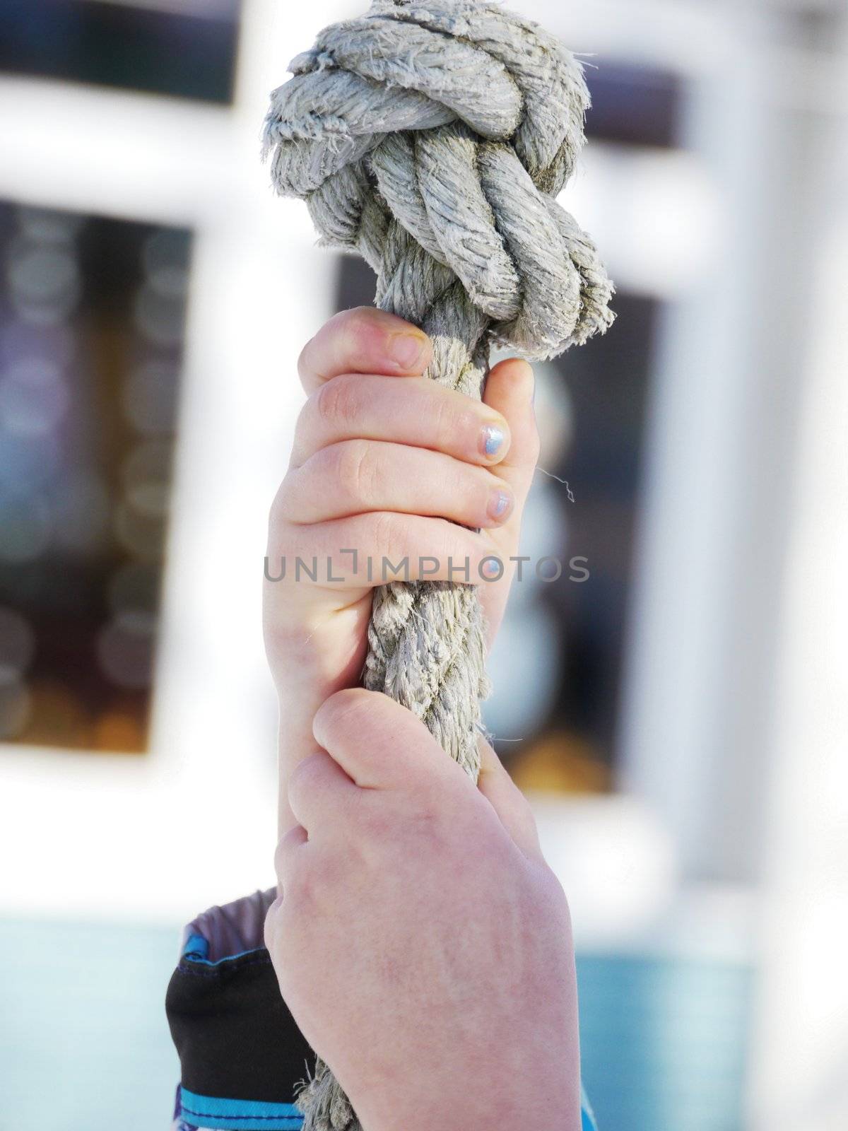 Child hand rope by yucas