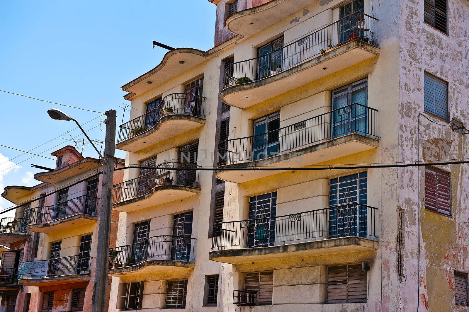 Houses in Havana Cuba picture taken in May 2009