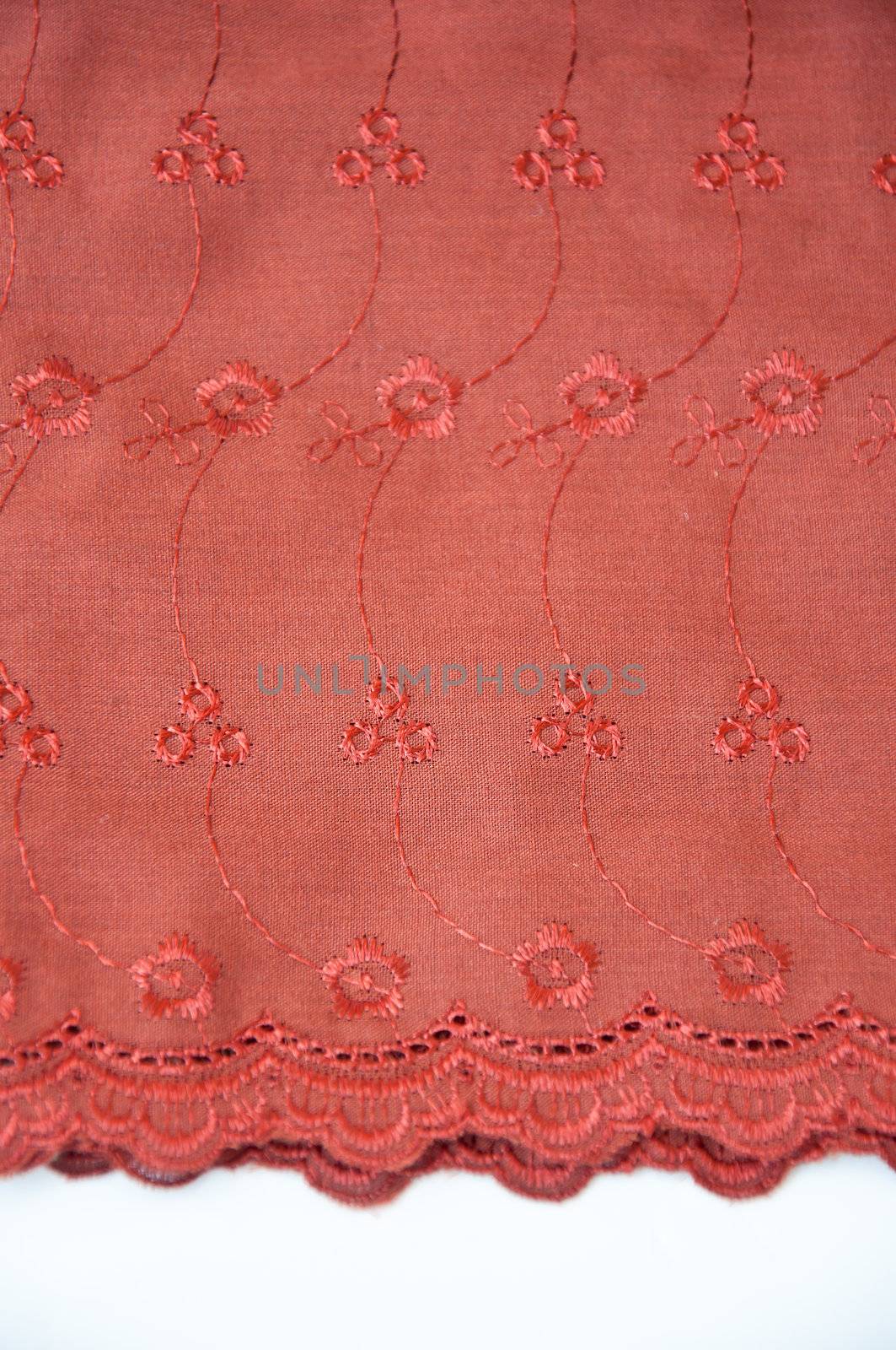 design of Thai silk fbric