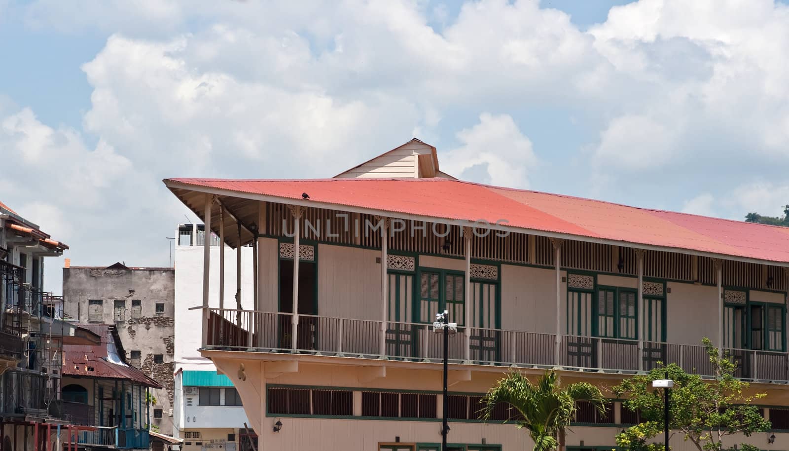 Panama city old houses by Marcus